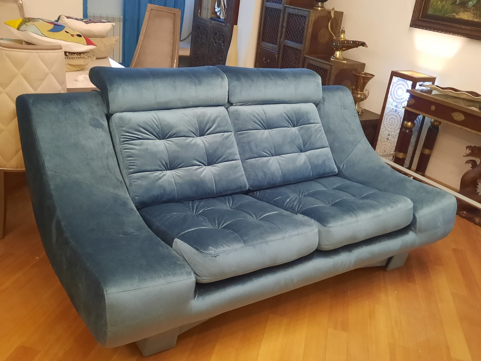 Обивка дивана на дому. Спасск